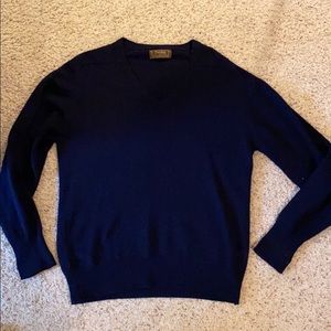 Cashmere Vintage Thane Scottish Sweater V-neck